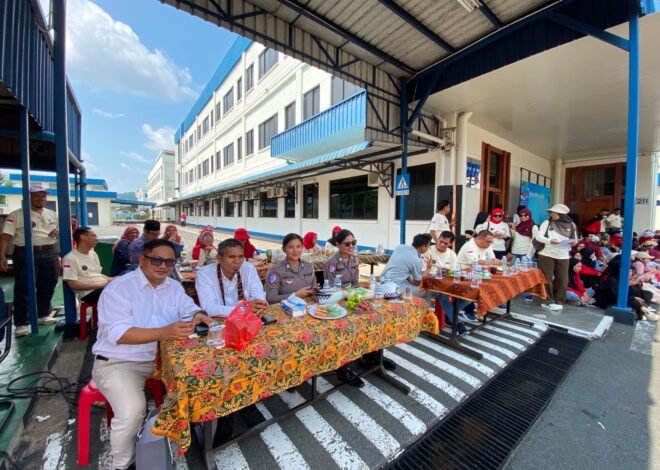 Meriahkan HUT RI ke-81, Jasa Raharja Kepri Inisiasi Layanan Pajak Kendaraan bermotor Bersama UPTD PPD Batu Aji di PT JMS Kota Batam