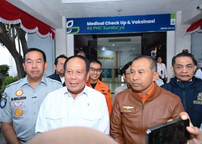 Dirut Jasa Raharja Dampingi Wamenhub Tinjau Penanganan Korban KM Mutiara Sentosa II di RS PHC Surabaya