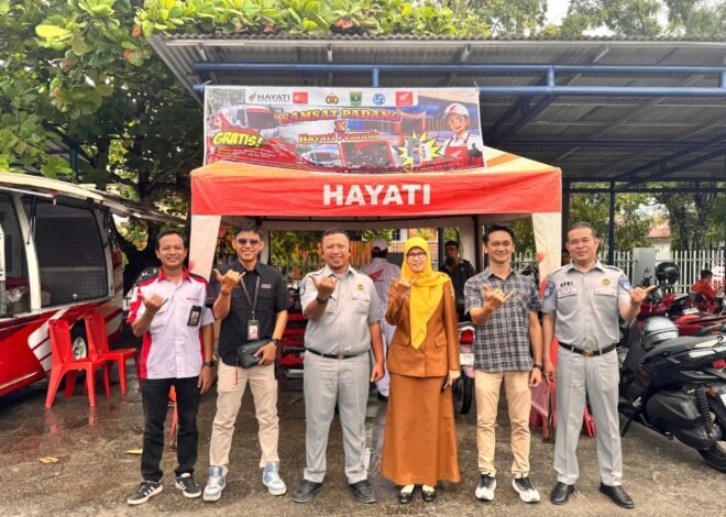 Jasa Raharja Sumbar Bersama Samsat Padang, dan Hayati Gelar Program Service Gratis untuk Tingkatkan Kepuasan Wajib Pajak