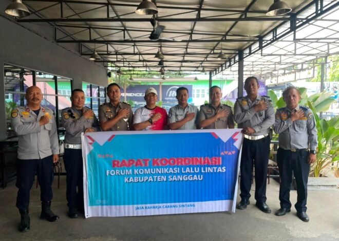 Perkuat Keselamatan Lalu Lintas, Jasa Raharja Sintang Gelar FKLL di Kabupaten Sanggau