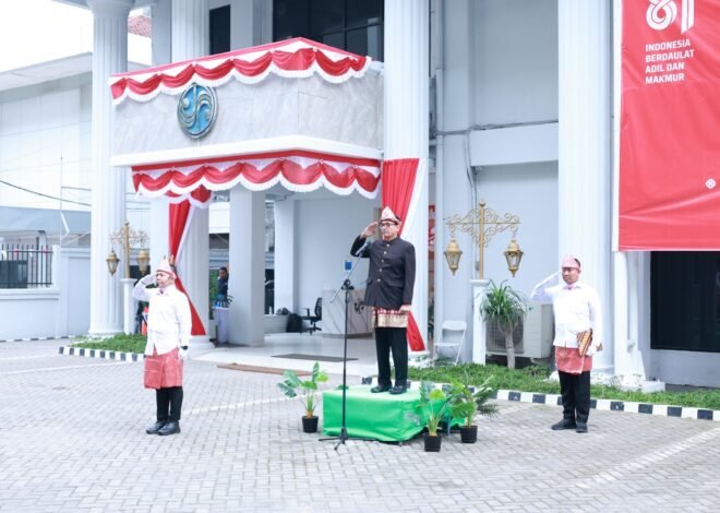 Jasa Raharja Kanwil Sumsel Laksanakan Upacara Peringatan HUT ke-81 Kemerdekaan Republik Indonesia