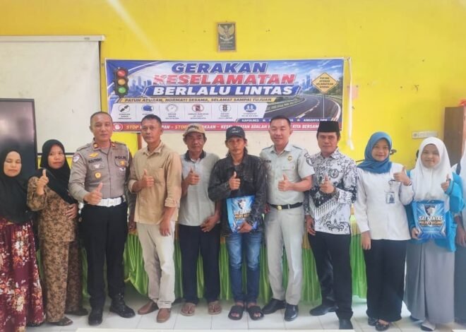 Jasa Raharja Bengkulu Edukasi Keselamatan Berlalu Lintas di SMKN 1 Seluma