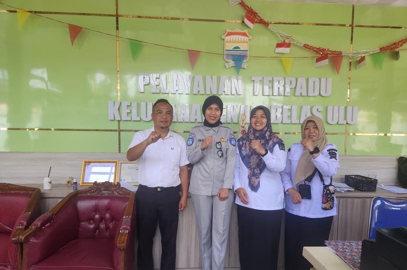 Tingkatkan Kepatuhan PKB, Jasa Raharja dan Tim Samsat Palembang II Sinergi Bersama Kelurahan 16 Ulu