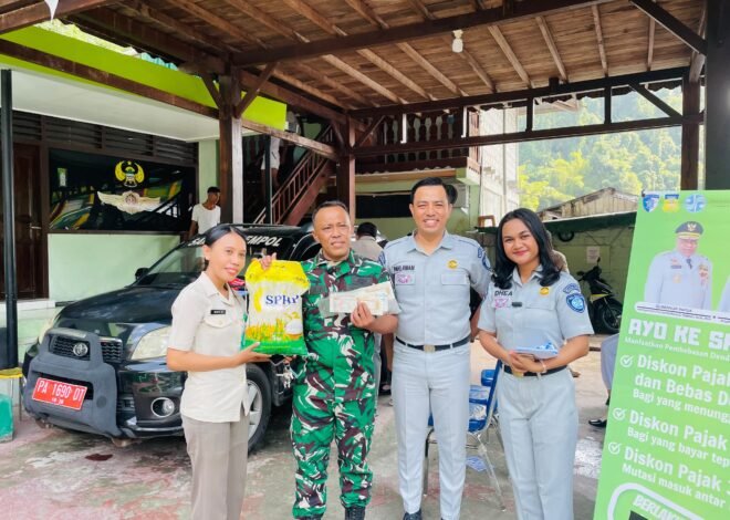 Jasa Raharja Papua Hadirkan Samsat Keliling “Jempol” di Kesdam Cenderawasih Jayapura, Apresiasi Wajib Pajak Patuh