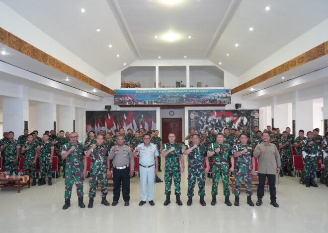 Perkuat Kesadaran Keselamatan Berlalu Lintas, Jasa Raharja Papua Jadi Narasumber Safety Riding dan Safety Driving Kodam XVII/Cenderawasih