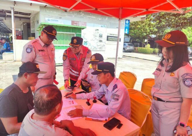 Sinergi Lintas Instansi dalam Operasi ODOL di Exit Tol Kalikangkung, Jasa Raharja Edukasi Manfaat SWDKLLJ