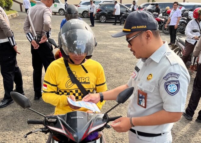 Tim Pembina Samsat Batulicin Gelar Operasi Gabungan, Pengendara Diingatkan Manfaatkan Relaksasi Pajak Kendaraan 2026