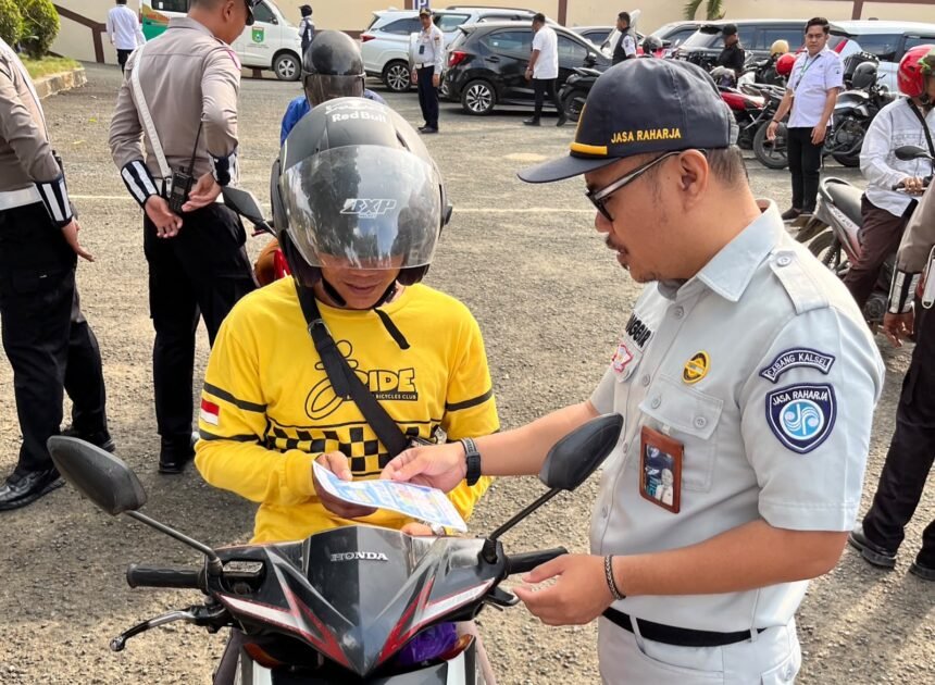 Tim Pembina Samsat Batulicin Gelar Operasi Gabungan, Pengendara Diingatkan Manfaatkan Relaksasi Pajak Kendaraan 2026