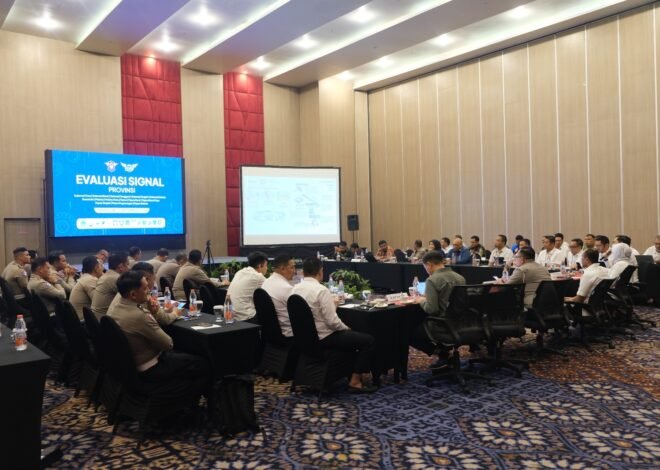 Evaluasi SIGNAL Kawasan Timur, Tim Pembina Samsat Dorong Kemudahan Digitalisasi Layanan Kesamsatan