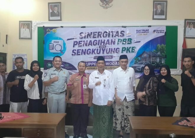 Sosialisasi dan Bimtek Sengkuyung Kecamatan Tawangharjo Dorong Peningkatan Pendataan Kendaraan Bermotor