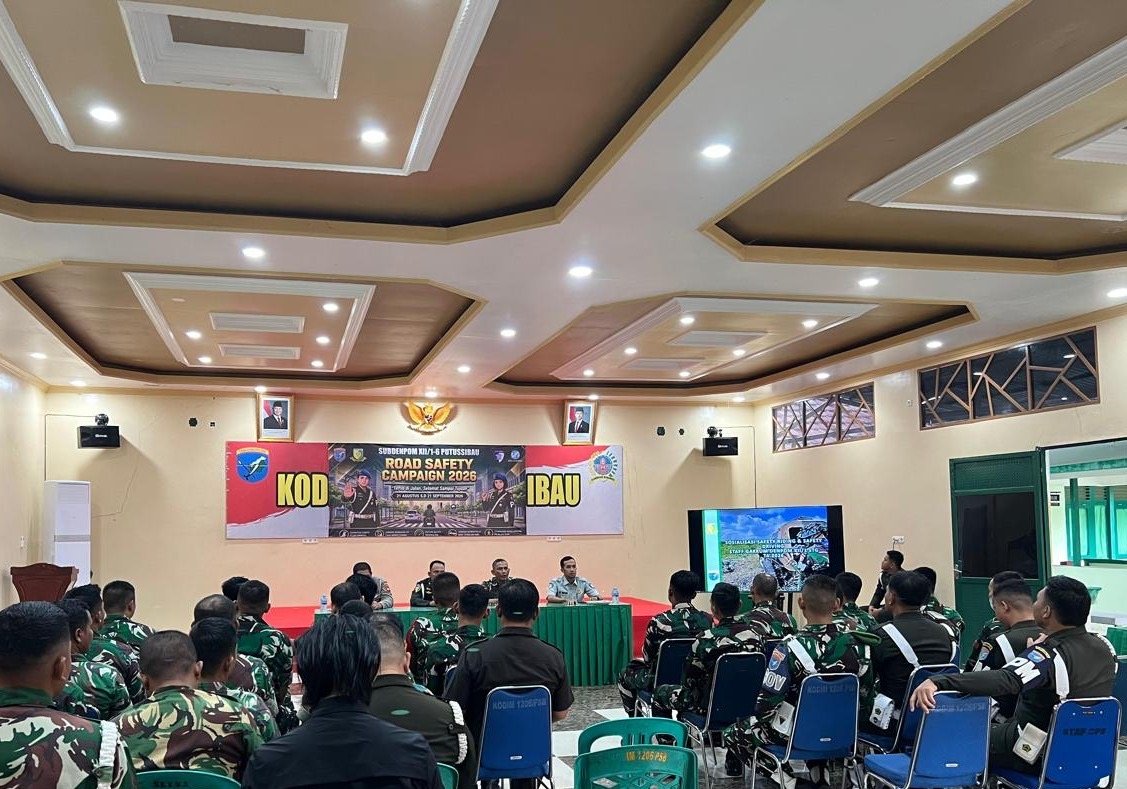 Bangun Kesadaran Berlalu Lintas, Jasa Raharja Sintang Dorong TNI Jadi Pelopor Keselamatan