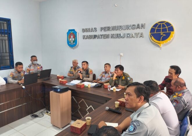 Jasa Raharja Kalbar dan Forum LLAJ Kubu Raya Perkuat Upaya Pencegahan Kecelakaan Lalu Lintas