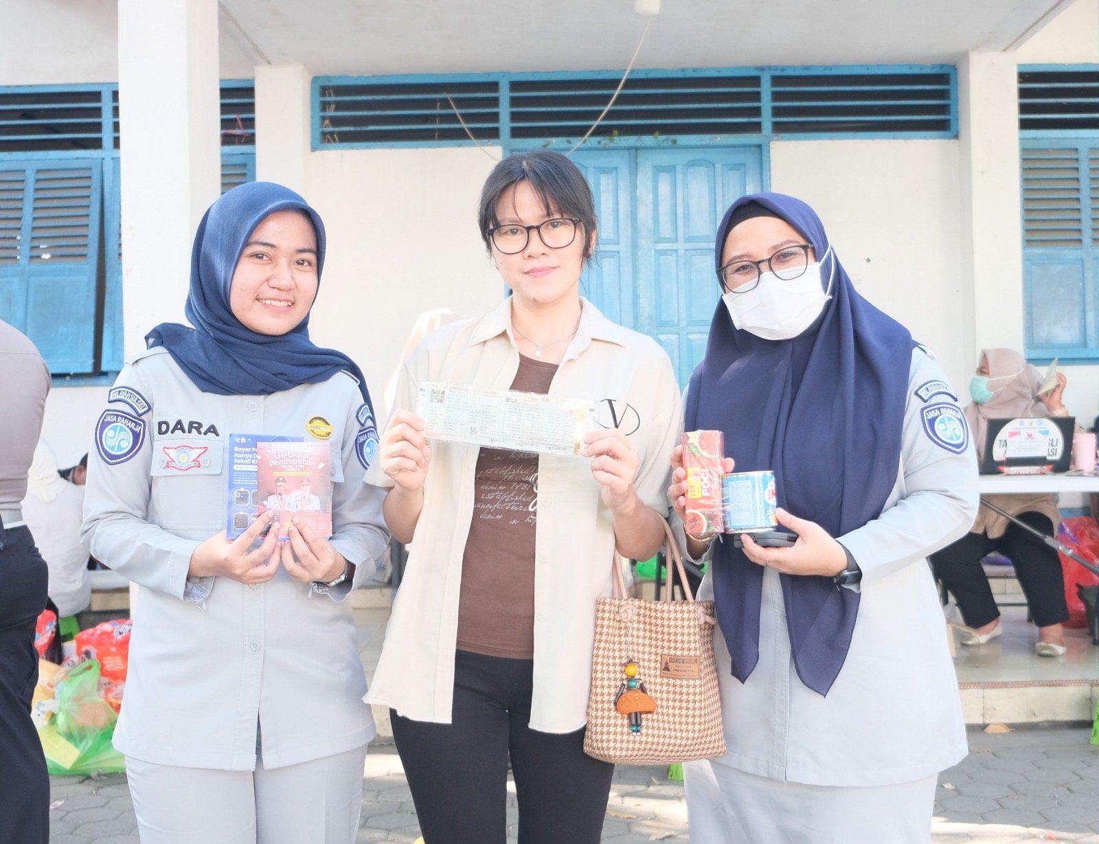 Dorong Kepatuhan Wajib Pajak, Jasa Raharja Muda Sulsel Bagikan Apresiasi dan Sosialisasi Layanan Digital