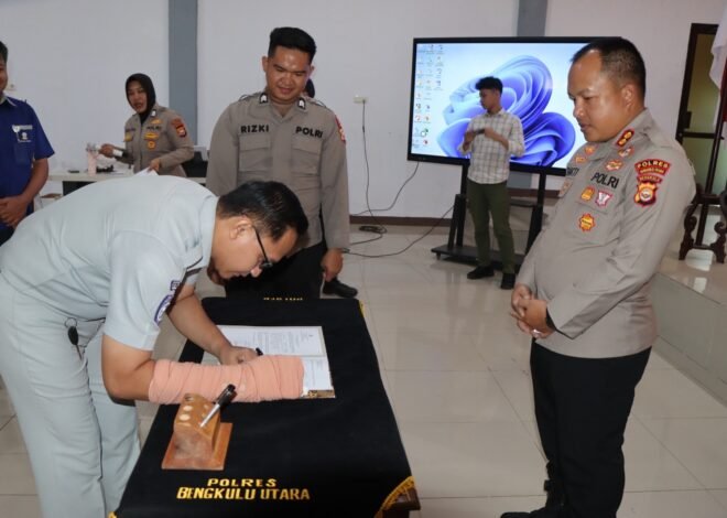 Jasa Raharja Bengkulu Utara Ikuti Forum Konsultasi Publik Polres Bengkulu Utara Tahun 2026