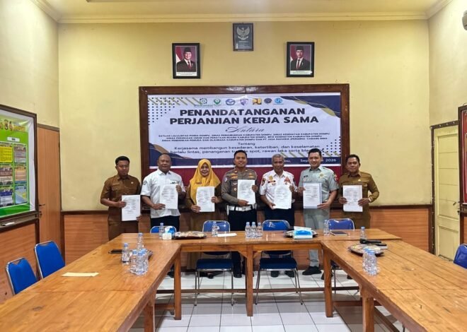 Tandatangani MoU Keselamatan, Jasa Raharja Bima Dorong Penanganan Rawan Laka di Dompu