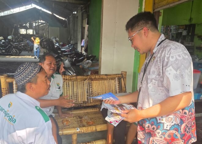 Jasa Raharja Sebarkan Informasi Program Bebas Denda, Dari Pasar hingga Terminal