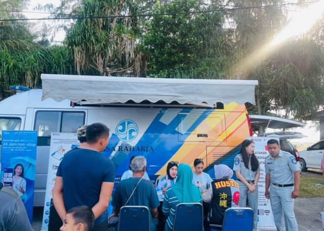 Jasa Raharja Papua Hadir di Car Free Day Holtekamp, Berikan Layanan Kesehatan Gratis dan Apresiasi Wajib Pajak Patuh