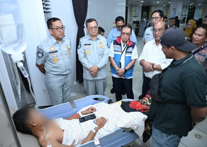 Kunjungi Korban KM Virgo Transport 8 di RSUD Ulin Banjarmasin, Dirut Jasa Raharja Pastikan Pelayanan Berjalan Optimal