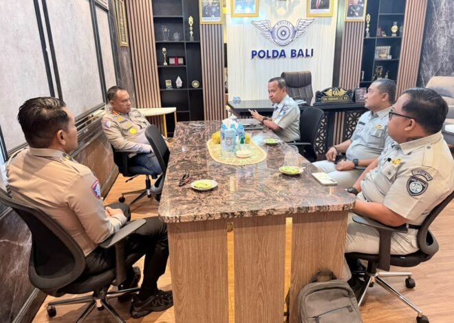 Bukan Sekadar Bicara Kecelakaan,Jasa Raharja dan Ditlantas Polda Bali Bahas Strategi Keselamatan