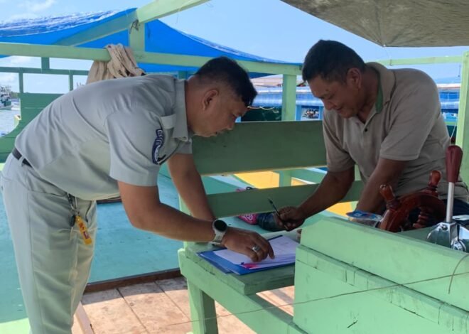 Jasa Raharja Sinjai Hadir Dukung Keselamatan Penumpang di Pelabuhan Cappa Ujung