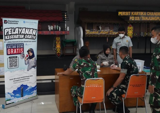 Jasa Raharja Kalbar Gandeng Biddokkes Polda Kalbar Perkuat Keselamatan melalui Pemeriksaan Kesehatan