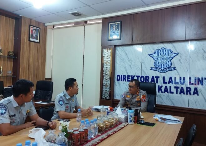 Jasa Raharja dan Dirlantas Polda Kaltara Perkuat Sinergi FLLAJ, Dorong Keselamatan Lalu Lintas di Kalimantan Utara