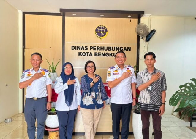 Jasa Raharja Bengkulu Kunjungi Dishub Kota Bengkulu, Bahas Penguatan Keselamatan Transportasi