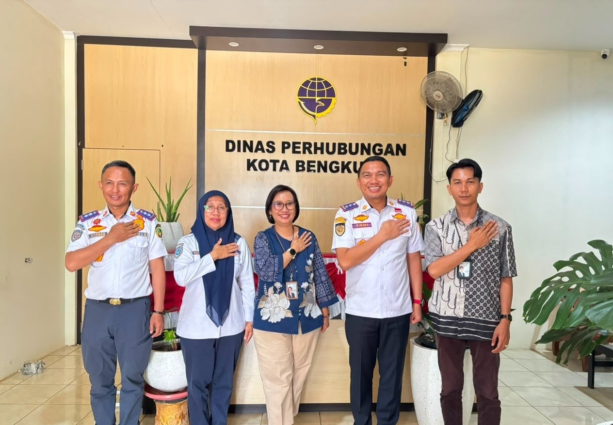 Jasa Raharja Bengkulu Kunjungi Dishub Kota Bengkulu, Bahas Penguatan Keselamatan Transportasi
