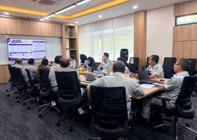 Jasa Raharja NTB Gelar Rapat Analisa dan Evaluasi Kinerja serta Sosialisasi Penerapan GCG