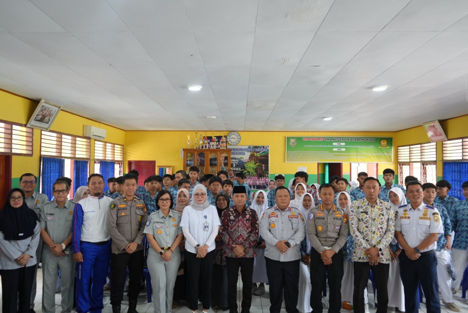 Peringati Hari Perhubungan Nasional 2026, PT Jasa Raharja (Persero) Kanwil Bengkulu Edukasi Keselamatan Berlalu Lintas dan PPGD di SMAN 1 Kota Bengkulu