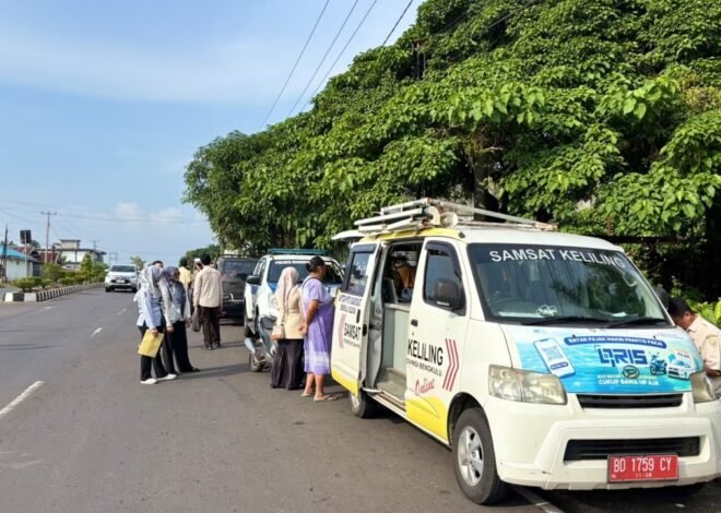Operasi Gabungan Digelar, 38 Kendaraan Manfaatkan Layanan Samsat Keliling di Bengkulu Selatan