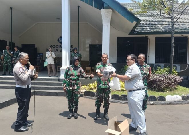 Jasa Raharja Bogor Dorong Jajaran Korem 061/SK Jadi Pelopor Keselamatan Berlalu Lintas