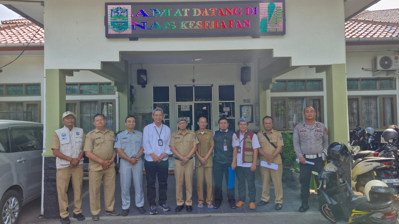 Jasa Raharja dan P3D Kota Banjar Gelar Opsus ke Dinas Kesehatan Kota Banjar