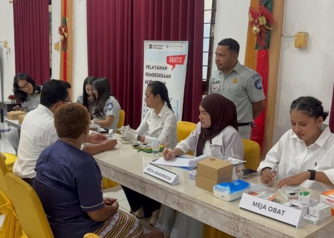 Jasa Raharja Papua Gelar Sosialisasi, Hadirkan MUKL dan Donor Darah di Gereja Pentakosta Indonesia Jemaat Narwastu