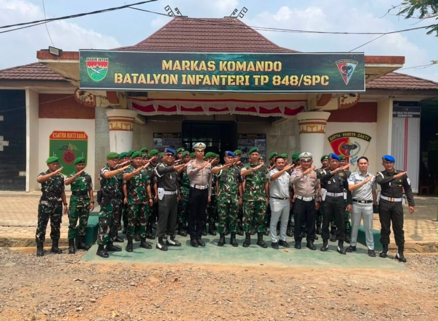 Jasa Raharja Perkuat Edukasi Keselamatan Berlalu Lintas bagi Personel TNI di Lampung Tengah