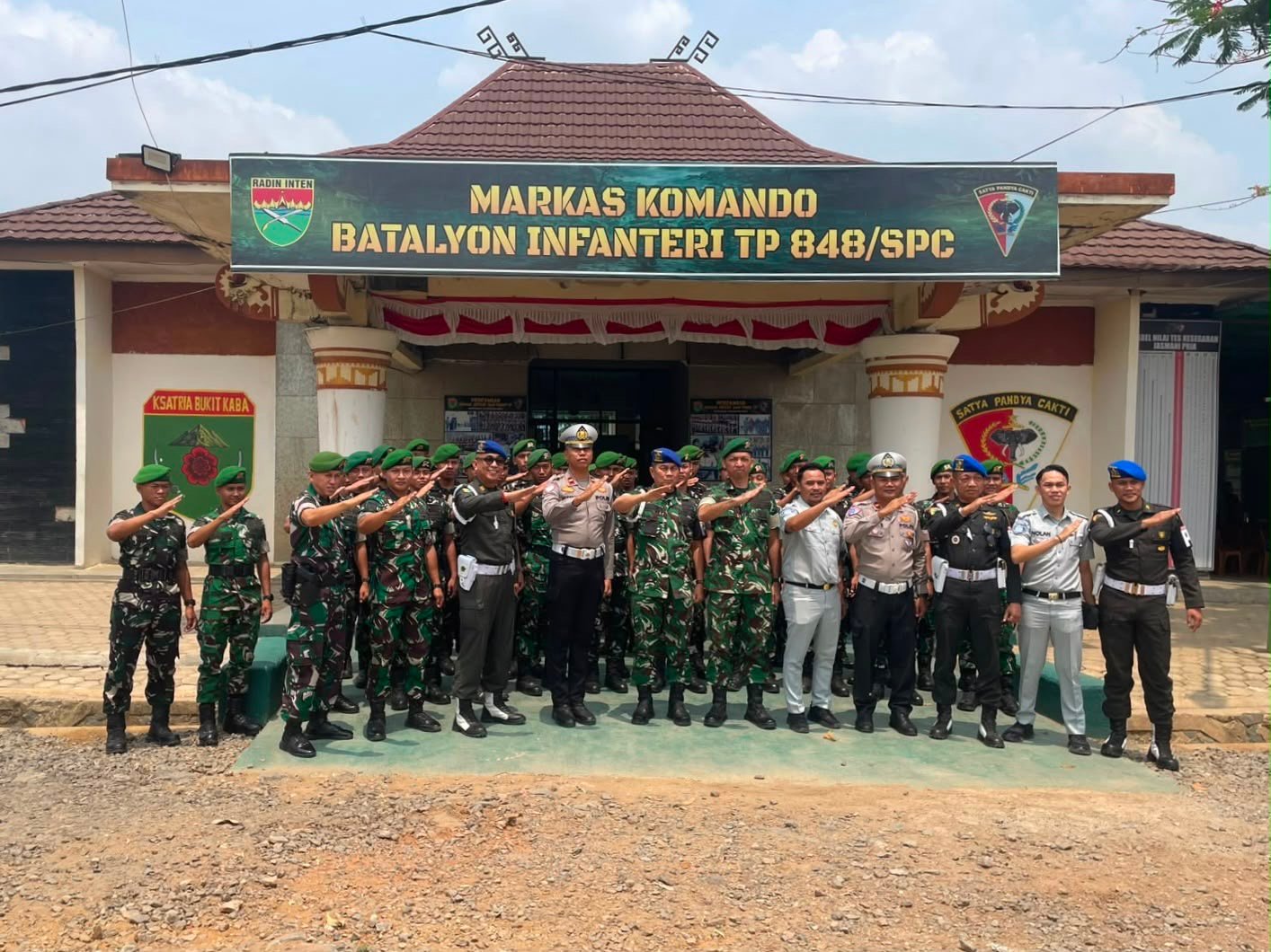 Jasa Raharja Perkuat Edukasi Keselamatan Berlalu Lintas bagi Personel TNI di Lampung Tengah