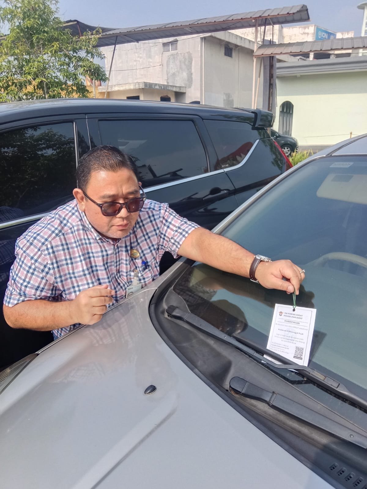 Jasa Raharja Tasikmalaya Lakukan Penelusuran Kendaraan Menunggak melalui Aplikasi Panah Pasopati di Mall Asia Plaza