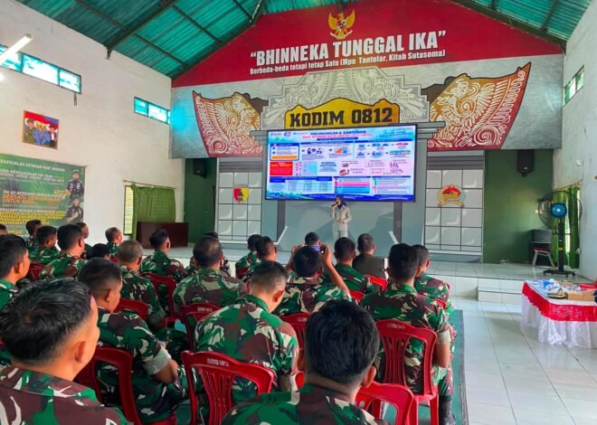 Bangun Kesadaran Berlalu Lintas, Jasa Raharja Hadir dalam Safety Riding dan Driving Campaign di Subdenpom V/2- 3 Lamongan