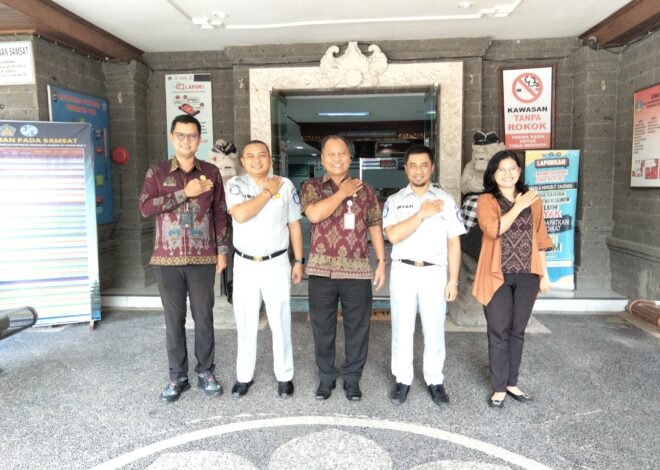 Melihat Lebih Dekat Pelayanan Kesamsatan, Jasa Raharja Wilayah Bali Kunjungi Samsat Bangli