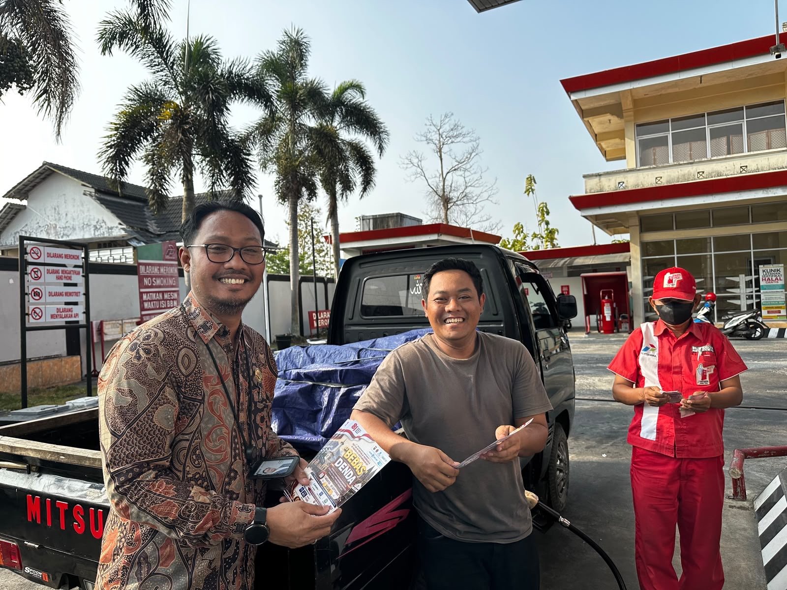 Sambangi Pengguna Jalan, Samsat Gunungkidul Gencarkan Program Bebas Denda