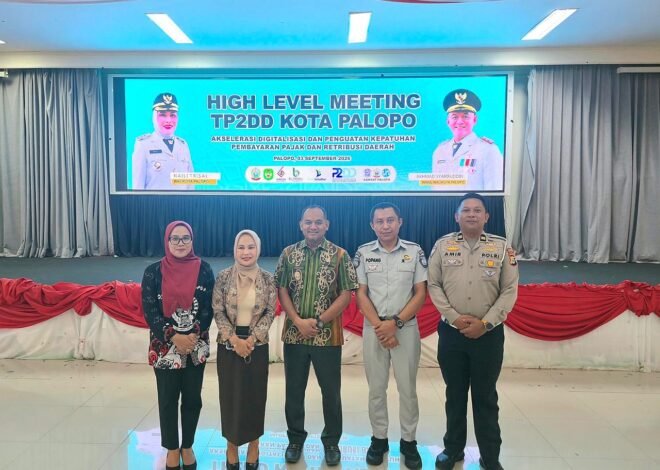 Jasa Raharja Palopo Hadiri High Level Meeting TP2DD Kota Palopo, Dukung Akselerasi Digitalisasi dan Penguatan Kepatuhan Pajak Daerah