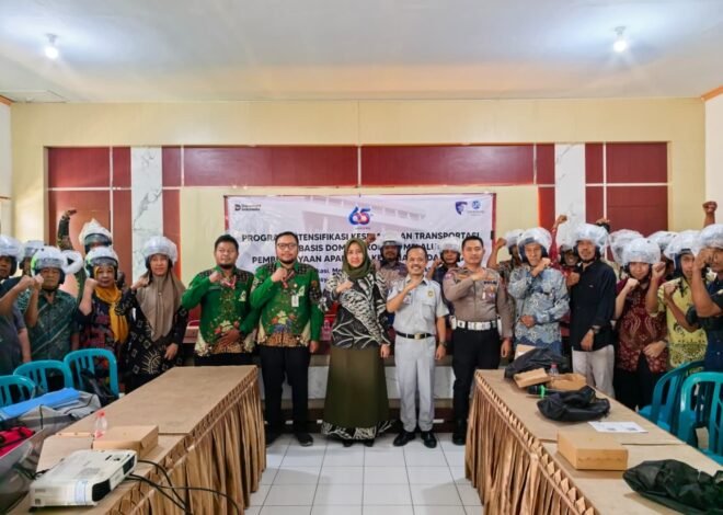 Jasa Raharja Gelar Intensifikasi Keselamatan Transportasi Berbasis Domisili Korban dan Sosialisasi Taat Pajak di Kecamatan Babadan