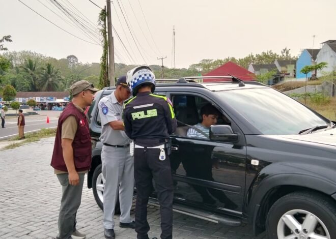 Jasa Raharja Bersama Tim Pembina Samsat Kabupaten Pangandaran Laksanakan Pemeriksaan Pajak Kendaraan Bermotor APBD Costsharing TA 2026