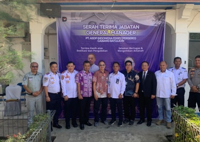 Jasa Raharja Kalsel Perkuat Sinergi dengan ASDP Batulicin untuk Dukung Keselamatan Transportasi Penyeberangan