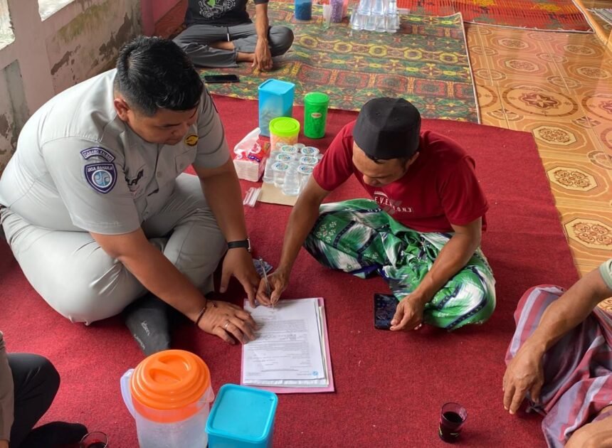 Melalui Survei Ahli Waris, Jasa Raharja Singkawang Tegaskan Komitmen Pelayanan Humanis
