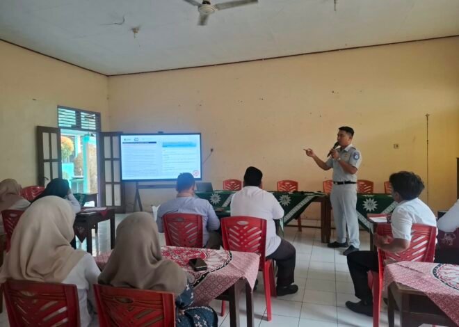 Jasa Raharja Cabang Magelang Laksanakan Pengajar Peduli Keselamatan Lalu Lintas Di SMK Muhammadiyah 1 Mertoyudan Kabupaten Magelang