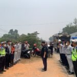 Sasar Titik Rawan Kecelakaan, Jasa Raharja Sumsel Ikuti Operasi Gabungan Angkutan Barang di Jalan Soekarno Hatta