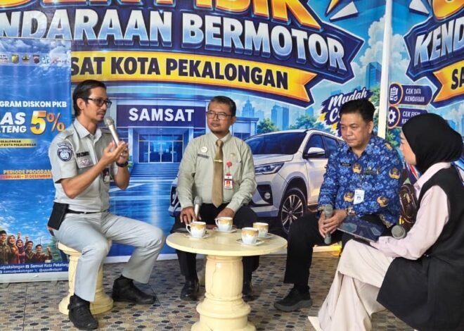 Tim Pembina Samsat Kota Pekalongan Perluas Edukasi Program Bebas Jateng melalui Batik TV