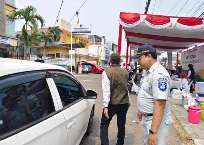 Tingkatkan Keselamatan dan Kepatuhan, PT Jasa Raharja (Persero) Cabang Cirebon Melaksanakan Kegiatan Pemeriksaan Pajak Kendaraan Bermotor dan Berikan Layanan Kesehatan Gratis di Kec Kedawung Kab Cirebon