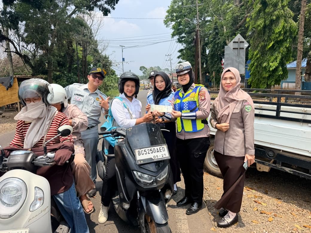 Samsat Menyapa Terpadu Edukasi Warga Pagar Alam Taat Pajak Kendaraan Bermotor